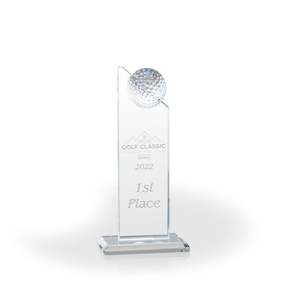 Chippie Crystal Golf Award, Large