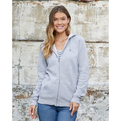 Enza Ladies Classic Fleece Full Zip Hood