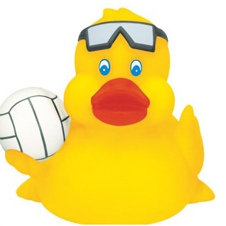 Rubber Volleyball Duck©