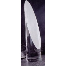 Crystal Slant Cylinder Tower Award