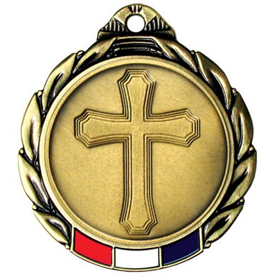 Stock RWB Regency Medal (Cross) 2 3/4"