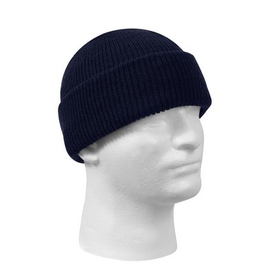 Genuine U.S.N. Navy Blue Wool Watch Cap