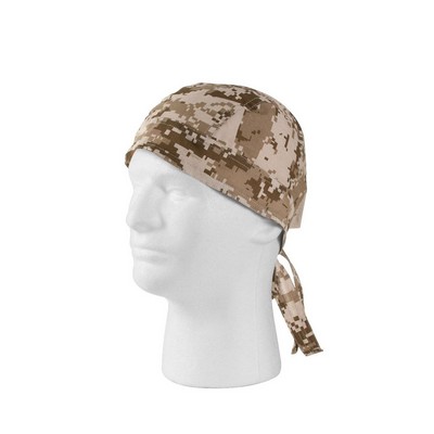 Desert Digital Camouflage Head Wrap Bandana