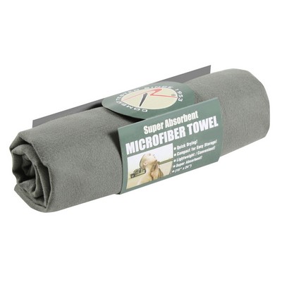 Foliage Green Multi Purpose Microfiber Hand Towel