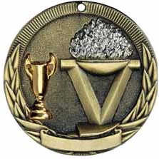 Victory, Tri-Colored Medal, 2"