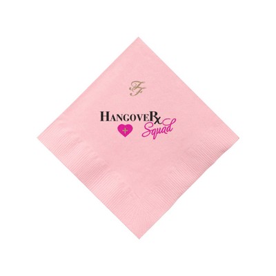 Beverage Napkin - Pink - Tradition