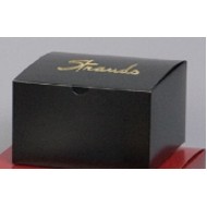 Tinted Gloss Black Tuck-It® One-Piece Folding Gift Box (12"x6"x6")