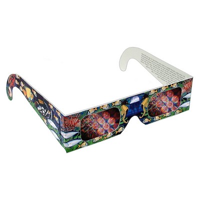 Rainbow Glasses - Tropical Fish - Stock Imprint