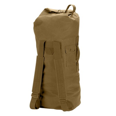 G.I. Type Coyote Brown Double Strap Duffle Bag