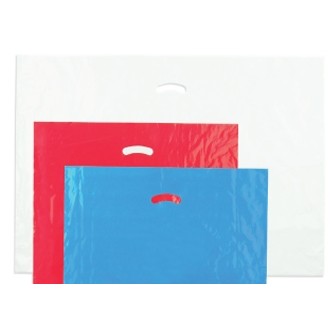 White Super Gloss™ Low Density Single Layer Bag (24"x24"x5")