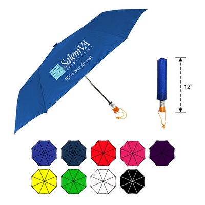 3-Sections Auto Open Umbrella (44" Arc)