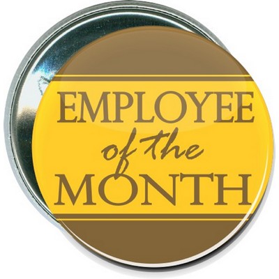 Award - Employee of the Month - 2 1/4 Inch Round Button