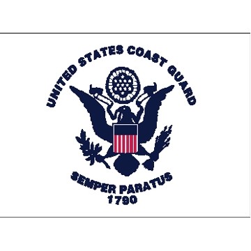 United States Coast Guard Nylon Flag (2'x3')