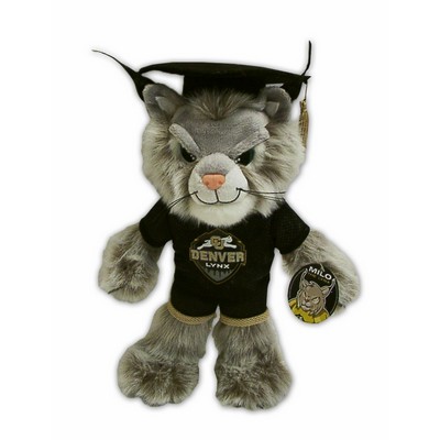 Custom Plush Lynx Mascot