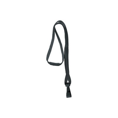 Flat Breakaway Economy Lanyard with Plastic Clip