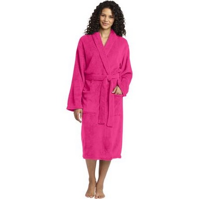 Port Authority® Plush Microfleece Shawl Collar Robe