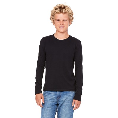 BELLA+CANVAS Youth Jersey Long-Sleeve T-Shirt