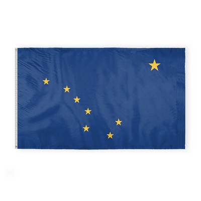 Alaska Flags 6x10 foot