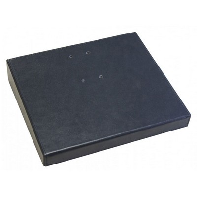 Leather Black Calendar Holder Base (3.5"x6")