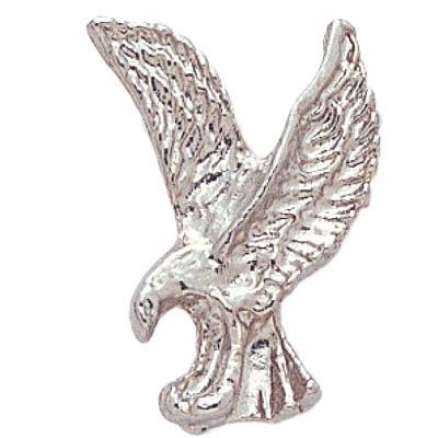 7/8" Silver Eagle Lapel Pin