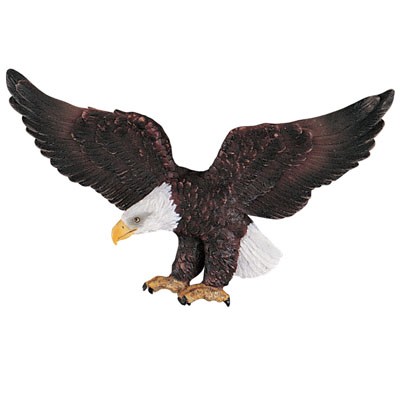 6½" Resin Eagle Plaque Mount