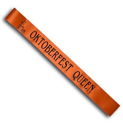 Queen Ribbon Sash (3"x60")