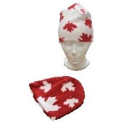 Canadian Made Premium Patriotic Fleece Beanies