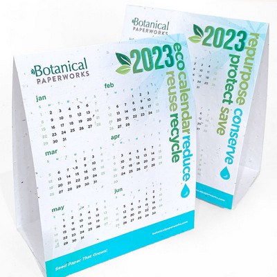 Plantable Tent Card Eco Calendar