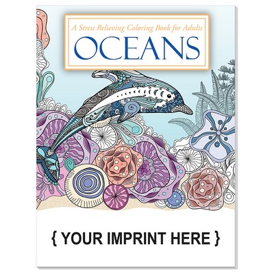 Oceans Coloring Book for Adults