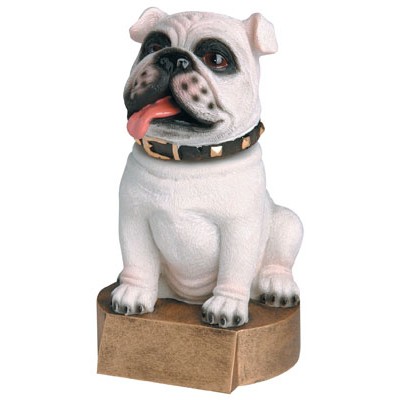 Bulldog Resin Award - 6" Tall