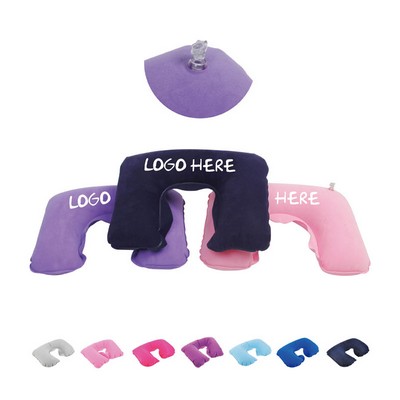 U Shape Inflatable Neck Pillow