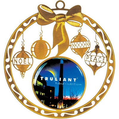 Brass Holiday Ornament