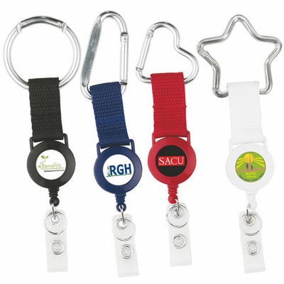 Round Carabiner Strap 2 Reel