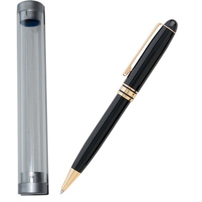 MB Series Ball Point Pen in Tube Gift Box - black pen