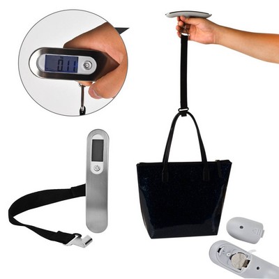 Kidder Portable Electronic Digital Luggage Scale