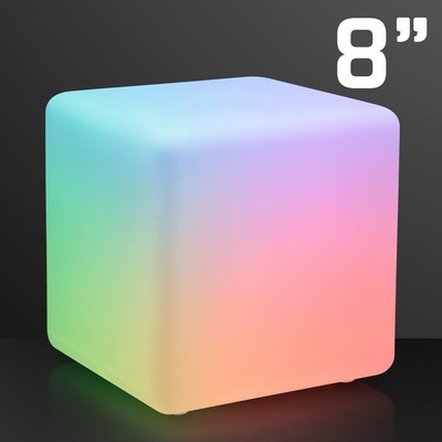 8" Deco Light Cube