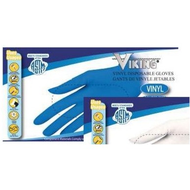 Viking® Vinyl Disposable Gloves (Small)