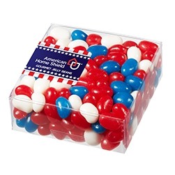 Symbolic Snack Box w/ Patriotic Jelly Belly® Jelly Beans