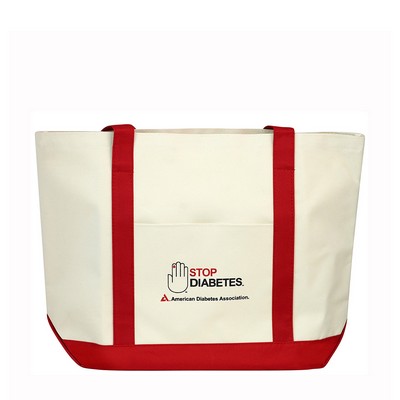 Custom 600D Polyester Two-Tone Boat Bag 19"x13.5"x5.25"