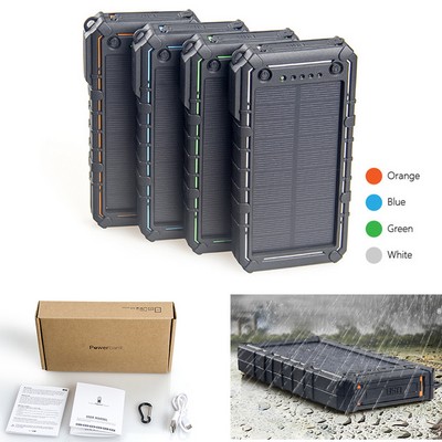 10,000 mAh Airplane Allowable Solar Power Bank