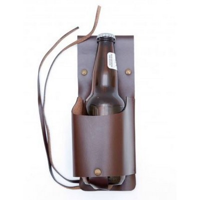 Ashlin® Designer Espresso Brown Walsham Bottle Holster Belt