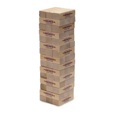 Tabletop Toppling Tower - (Single Imprint Included)