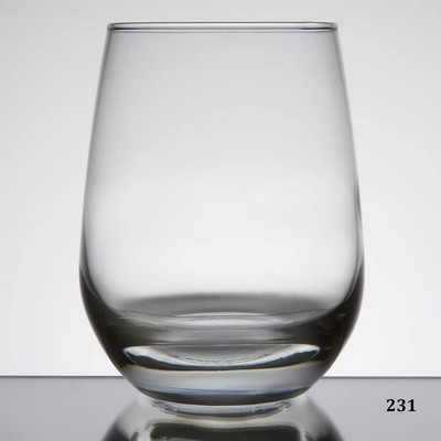 15-1/4 Oz. Stemless White Wine Glass