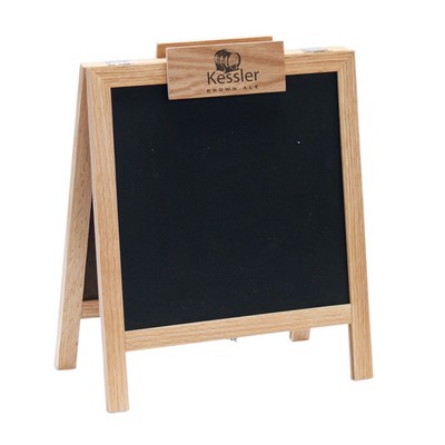 Countertop A-Frame Chalkboard w/Header - 10"W x 10"H