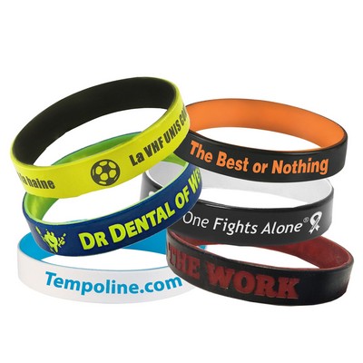 2 Tone Color Coated Wristbands