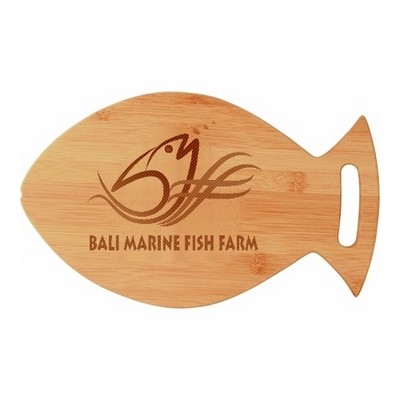 Bamboo Bay Cutting Board - Fish Shape