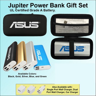 Jupiter Power Bank in Zipper Wallet 12,000 mAh