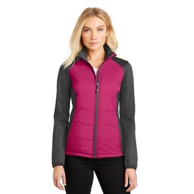 Port Authority® Ladies Hybrid Soft Shell Jacket