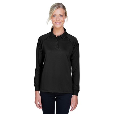 Harriton Ladies' Advantage Snag Protection Plus Long-Sleeve Tactical Polo