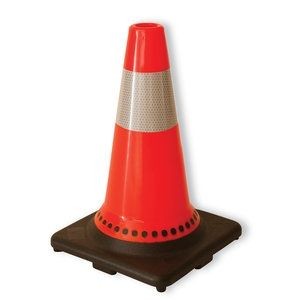 12" Traffic Cone w/Hi Intensity Collar